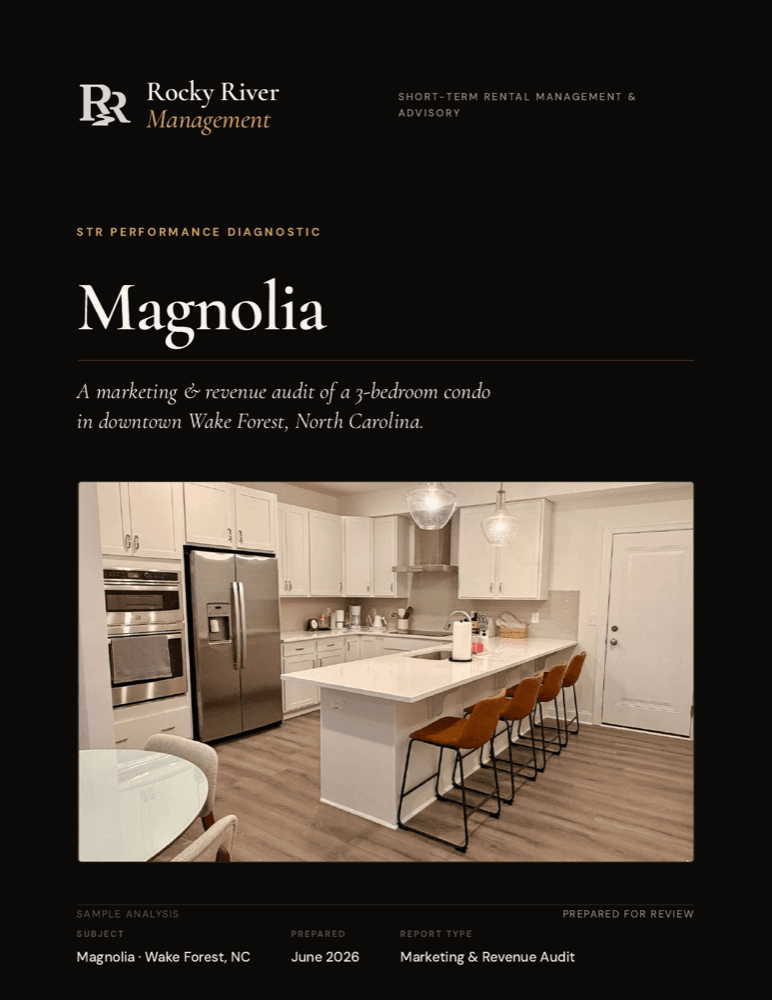 Cover of the Magnolia STR Performance Diagnostic